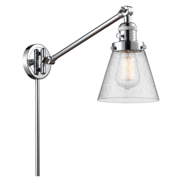 One Light Vintage Dimmable Led Swing Arm, Innovations Lighting, Mfr#: 237-PC-G64-LED